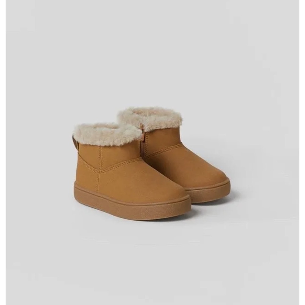 ZARA BABY FAUX FUR BOOTS